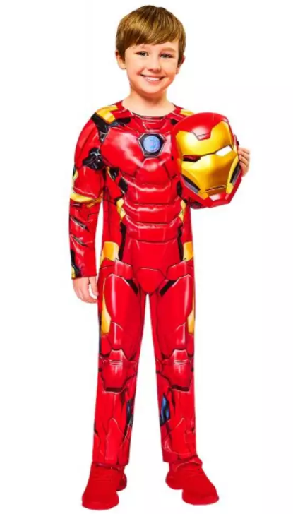 DISFRAZ IRON MAN BLACK T.S