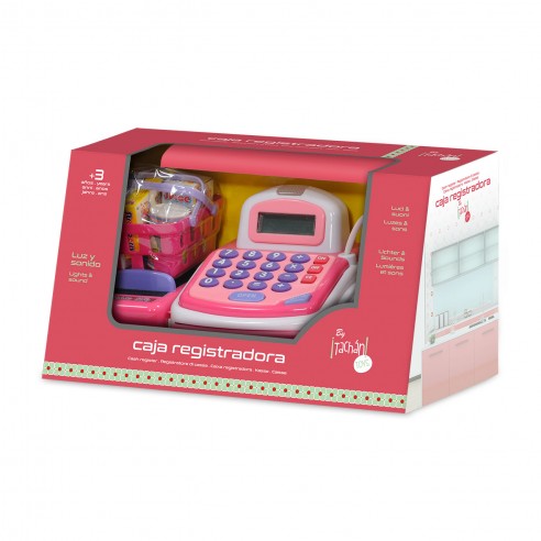 CAJA REGISTRADORA ROSA