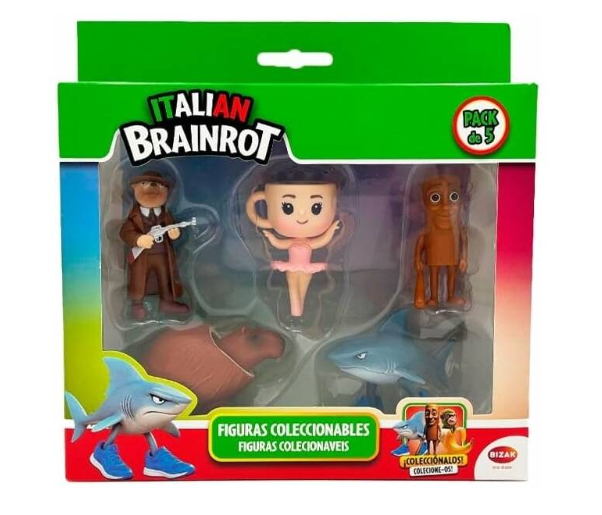 ITALIAN BRAINROT PACK 5 FIG.