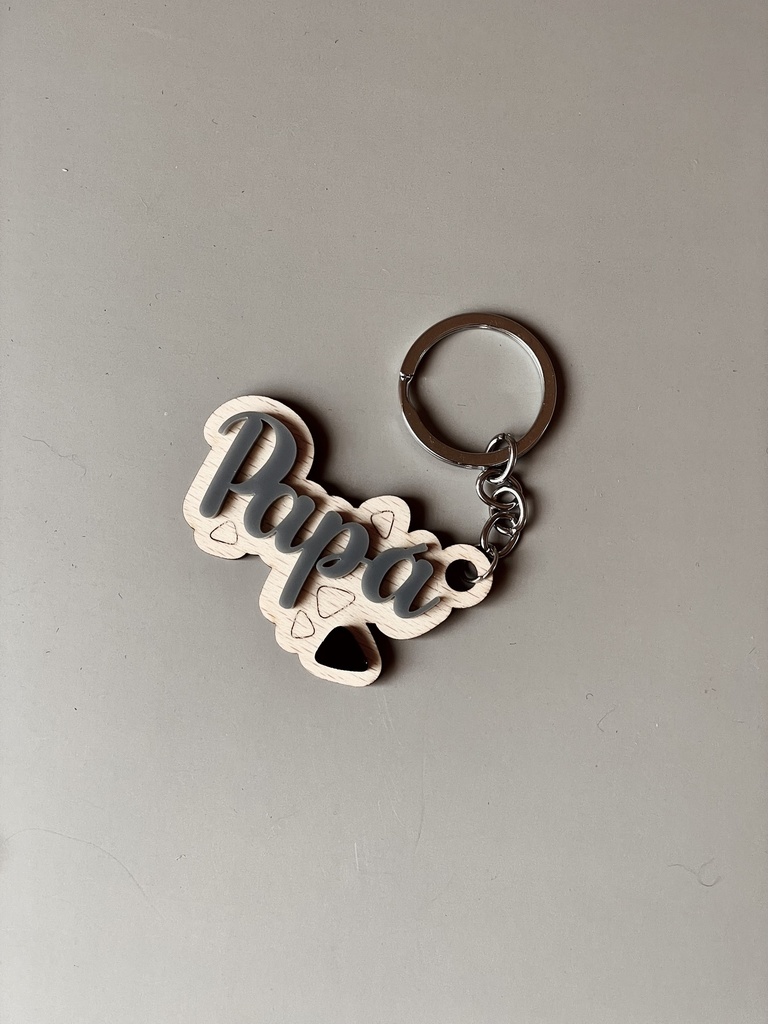 LLAVERO PAPÁ CÁPSULA