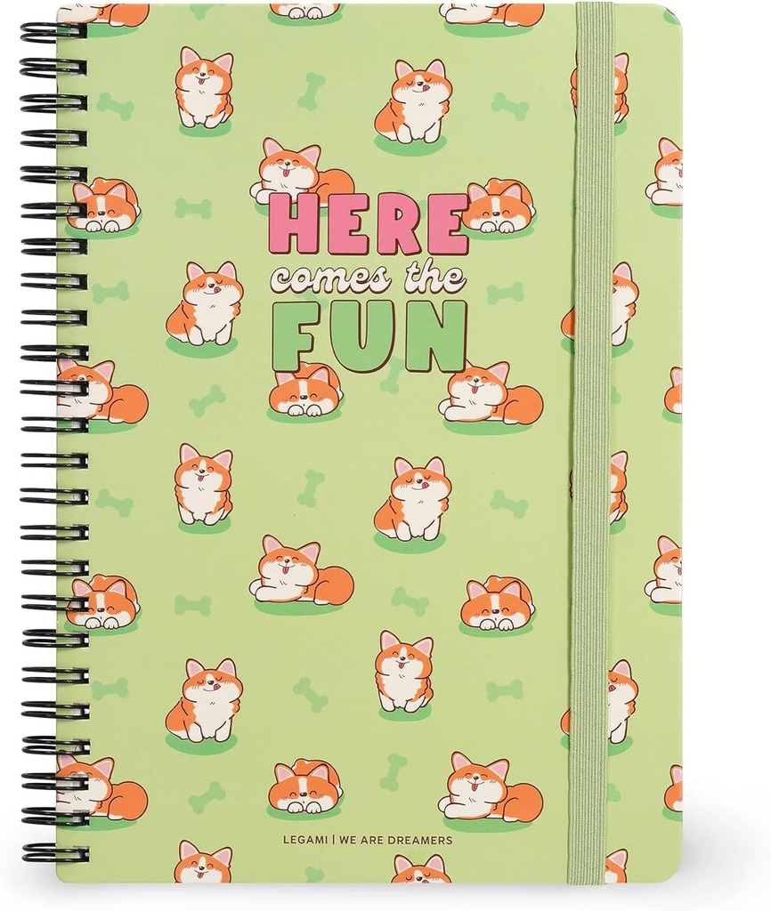 CUADERNO A5 CORGI
