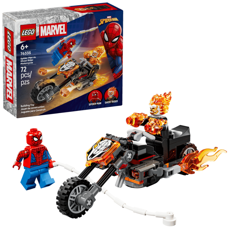 SPIDERMAN vs.MOTORISTA FANTASMA