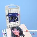 MALETIN ROTULADORES ACRIL.(12)