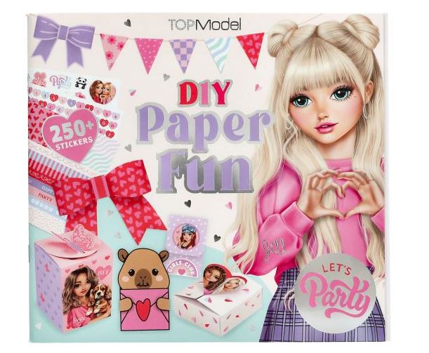 DIVERSION DE PAPEL DIY TOP MODEL