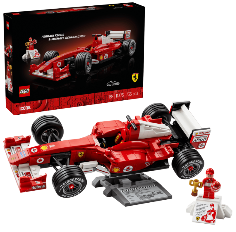 FERRARI F2004 MICHAEL SCHUMACHER