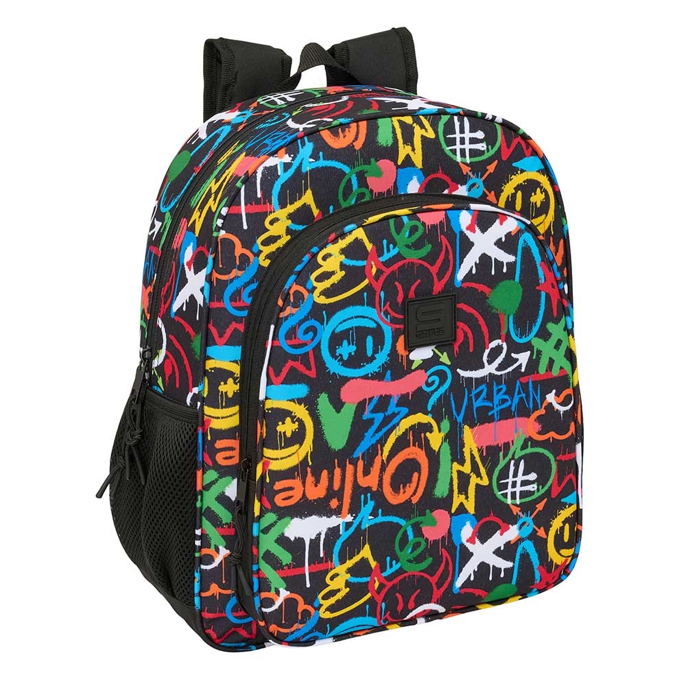 MOCHILA JR. GRAFFITI COLORS