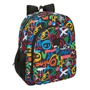 MOCHILA JR. GRAFFITI COLORS