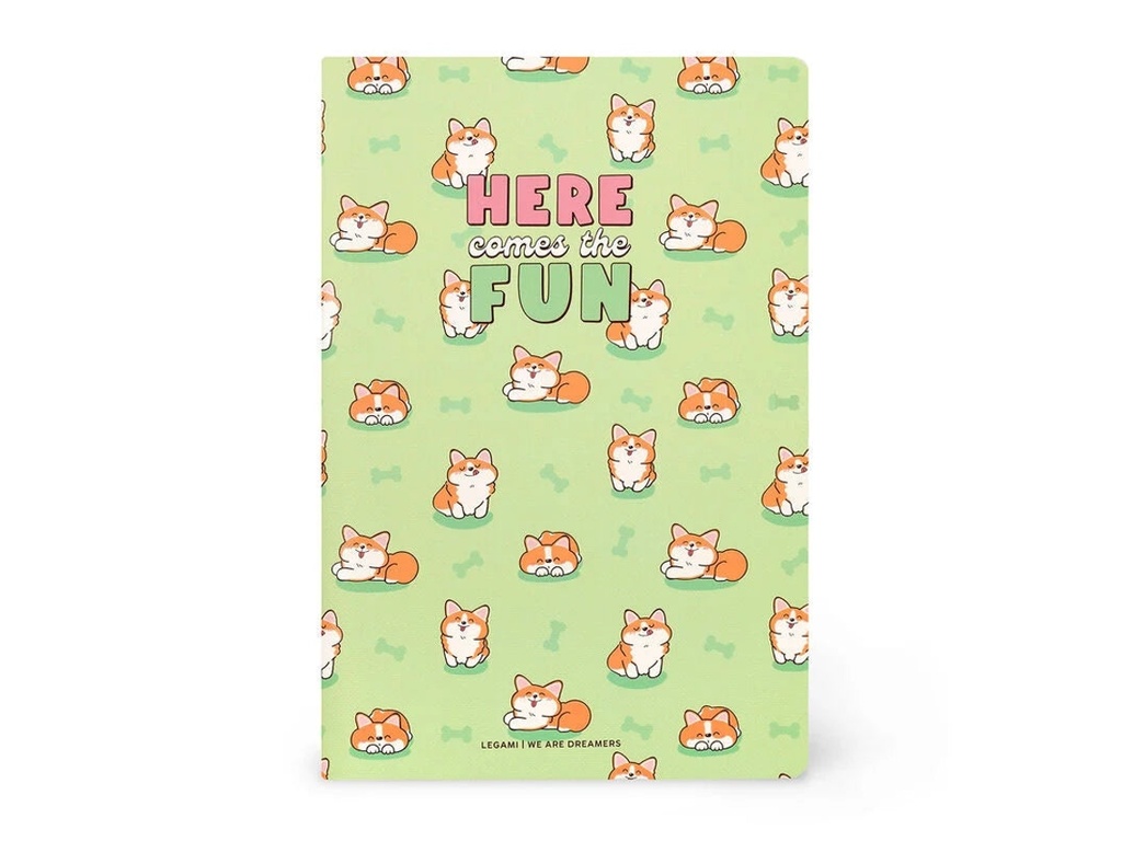 CUADERNO A5 CORGI