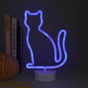 LAMPARA LED NEON KITTY