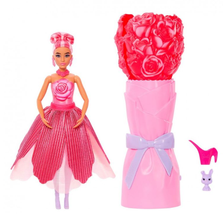 BARBIE PETAL POP ROSA ROJA