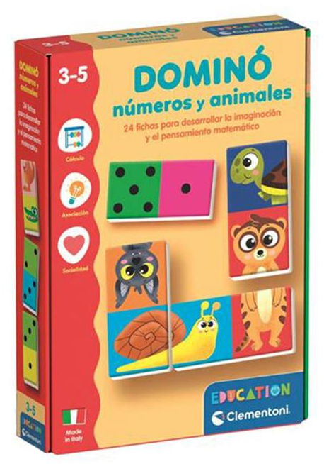 DOMINO NUMEROS/ANIMALS CAT