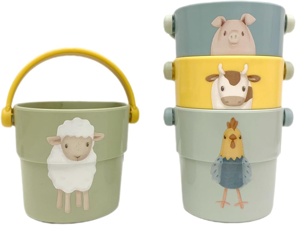 CUBITOS BAÑO PEQUEÑA GRANJA
