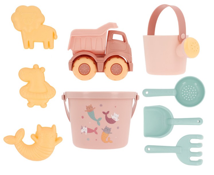 SET JUGUETES PLAYA MERMAID CATS