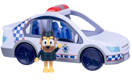 BLUEY COCHE POLICIA