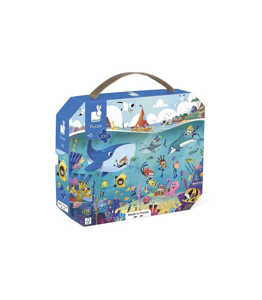 PUZZLE 100 P. FONDOS MARINOS