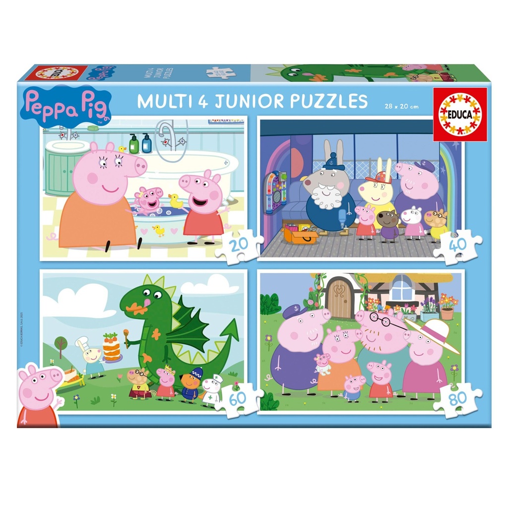 PUZ.20+40+60+80 PEPPA PIG