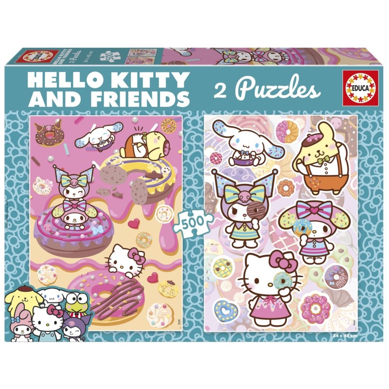 PUZ.2x500 HELLO KITTY & FRIENDS
