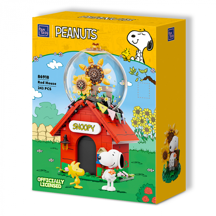 CASA ROJA SNOOPY
