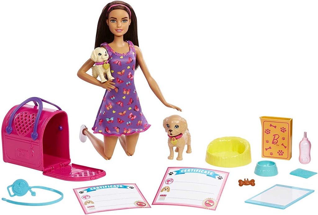 BARBIE ADOPTA PERRITOS