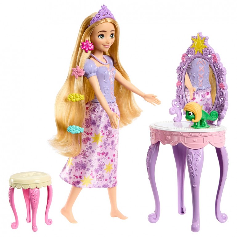 DISNEY PR.RAPUNZEL C/TOCADOR