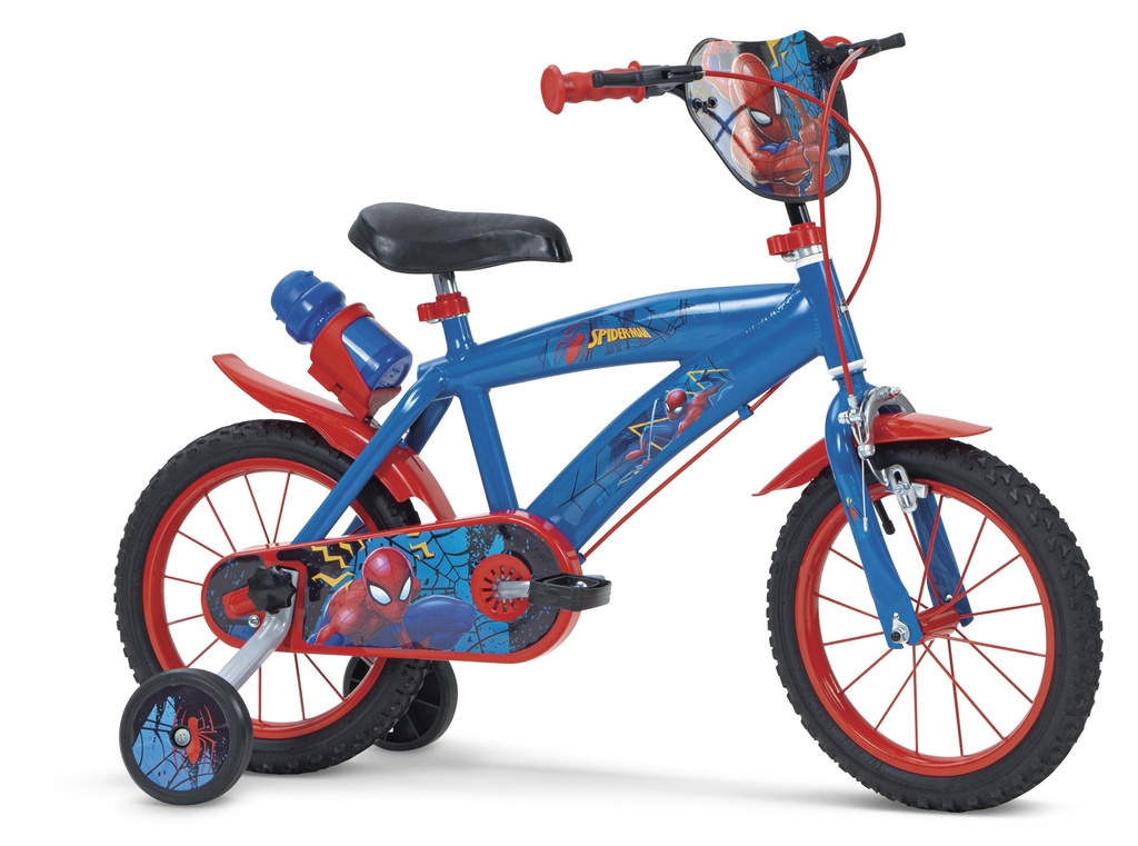 BICICLETA SPIDERMAN HUFFY 14´´