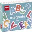 JUEGO MAGNETICO LETRAS 40 P.