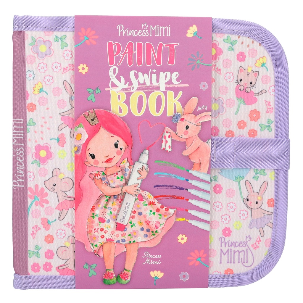 LIBRO P/PINTAR Y BORRAR PRINCESS MIMI