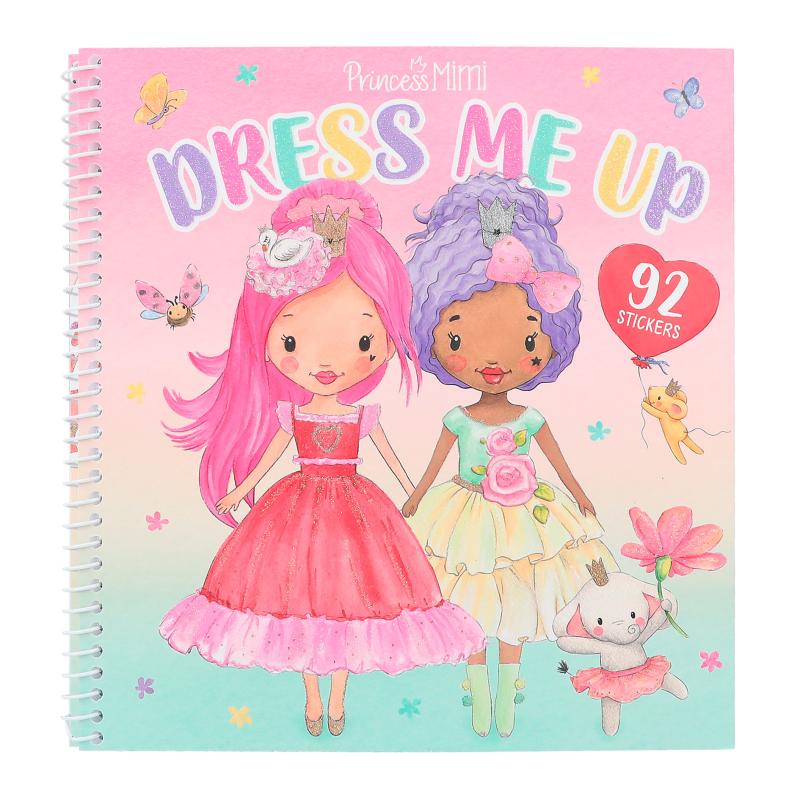 LIBRO COLOREAR DRESS ME UP PRINCESS MIMI