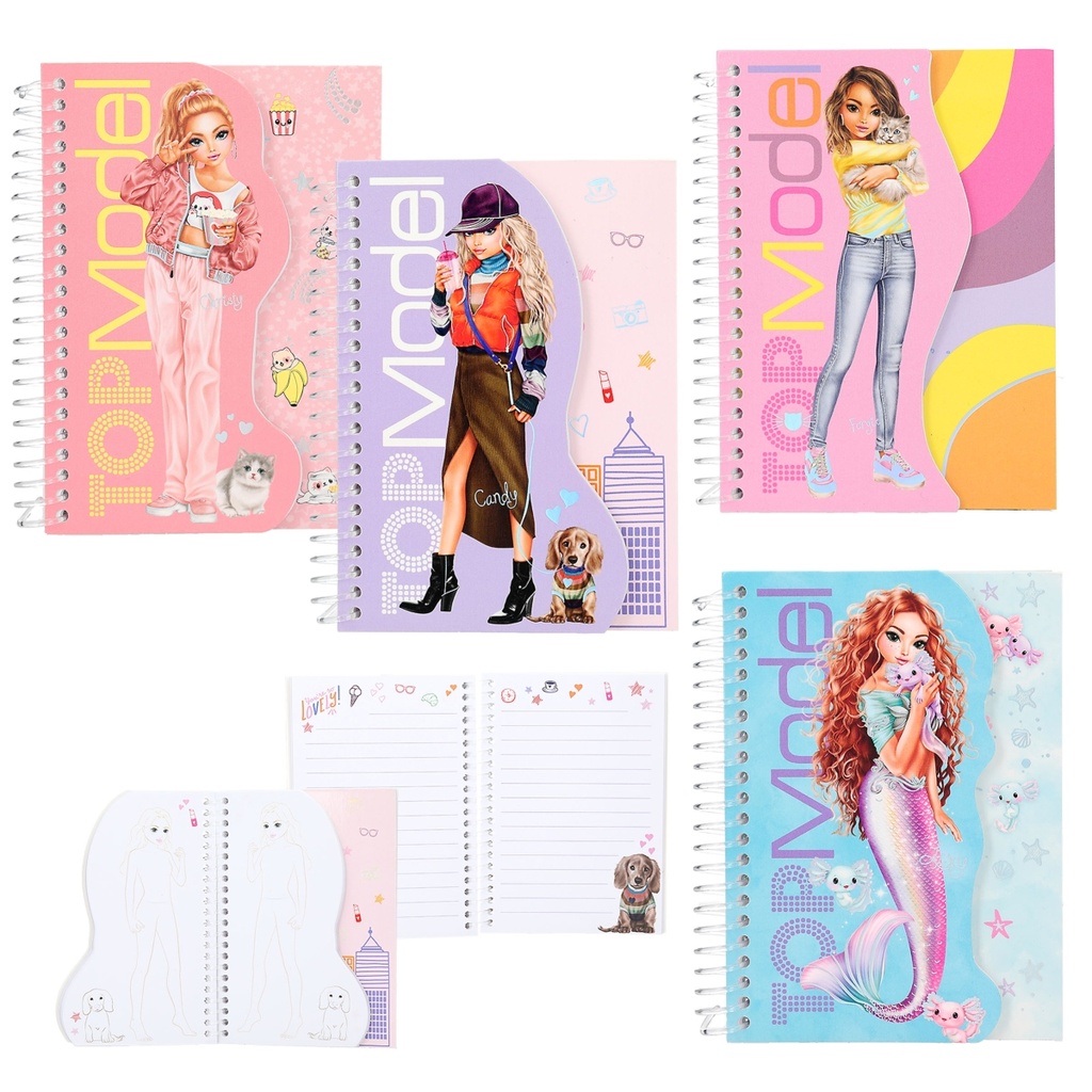 BLOC NOTAS ESPIRAL TOP MODEL