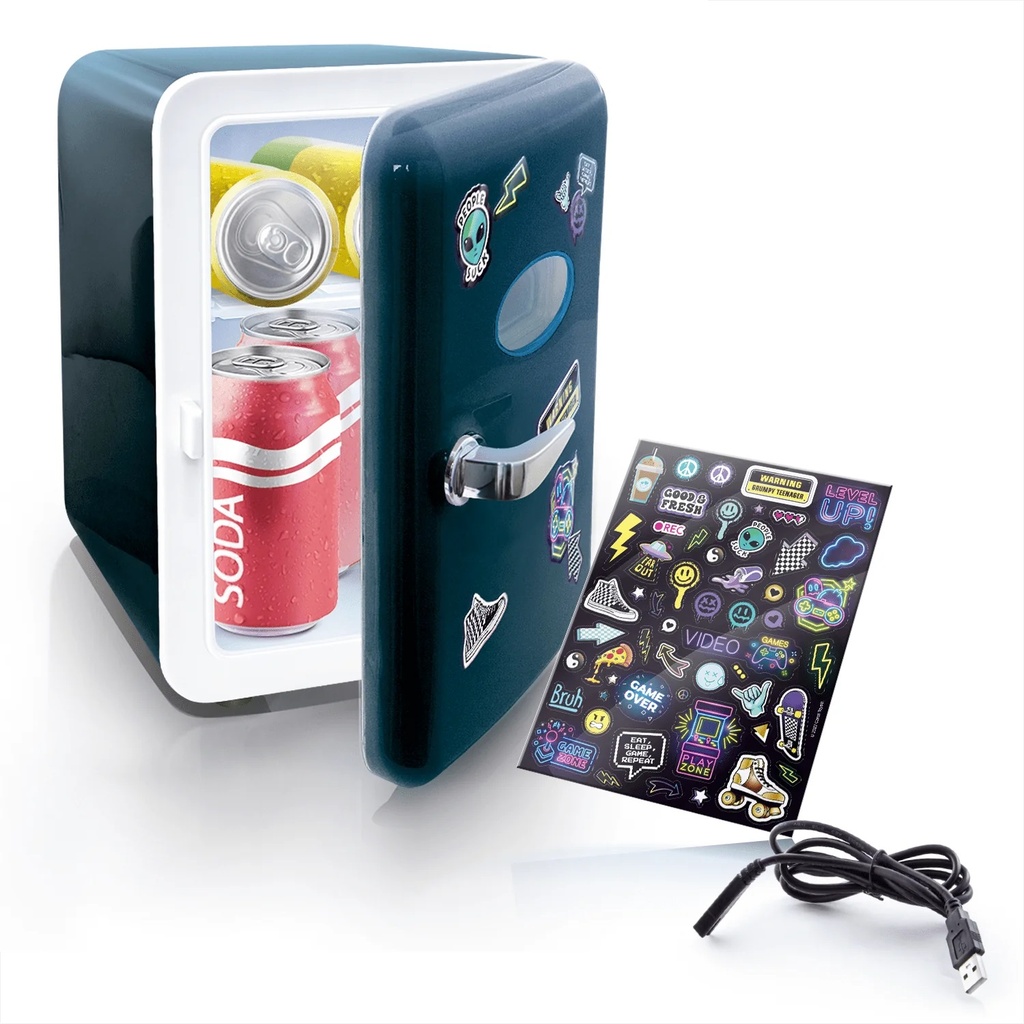 MINI NEVERA AZUL MARINO