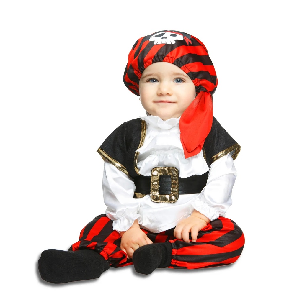 DISFRAZ PEQUEÑO PIRATA 12-24 M.