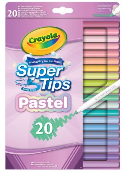 ROTULADORES SUPER PUNTA LAV.