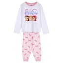 PIJAMA PRINCESAS BLANCO T.3