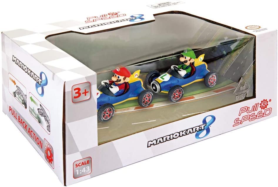 COCHES MARIO Y LUIGI FRICCION