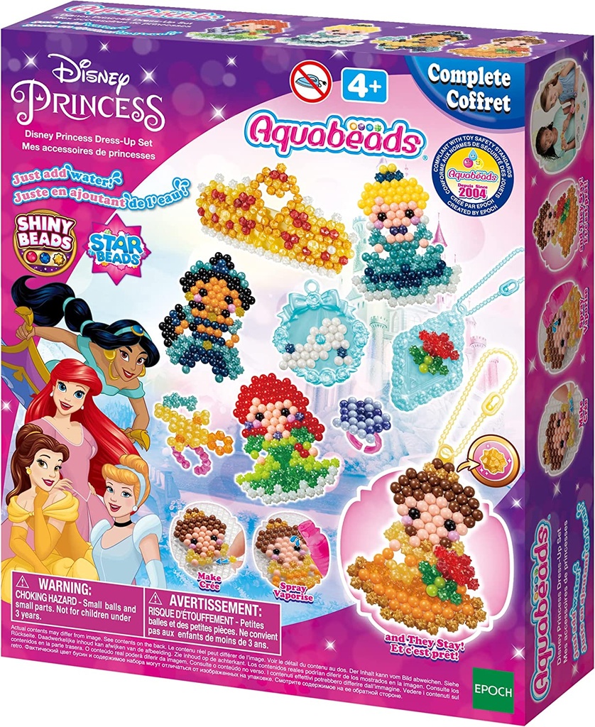 AQUABEADS VESTIDOS PRINCESAS