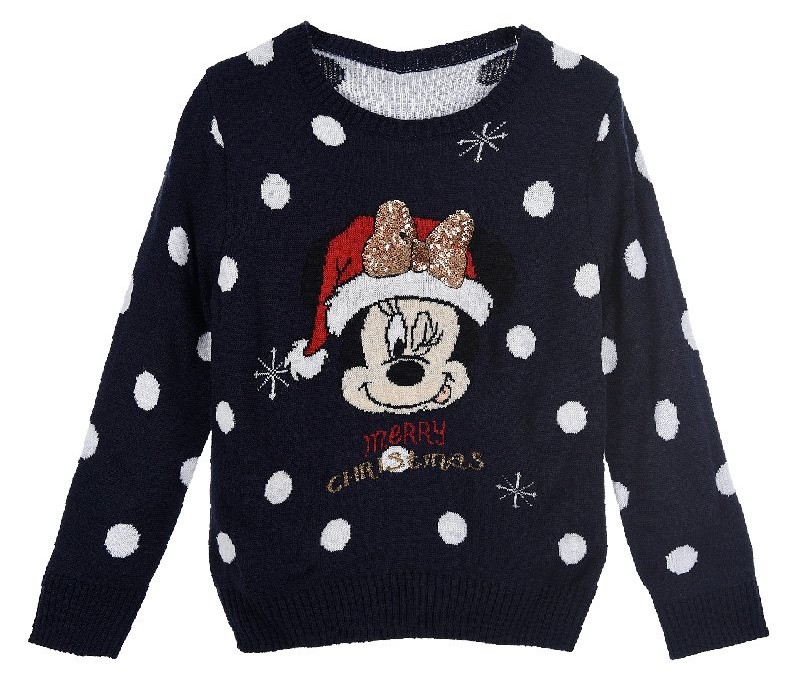 SUDADERA MINNIE AZUL T.3