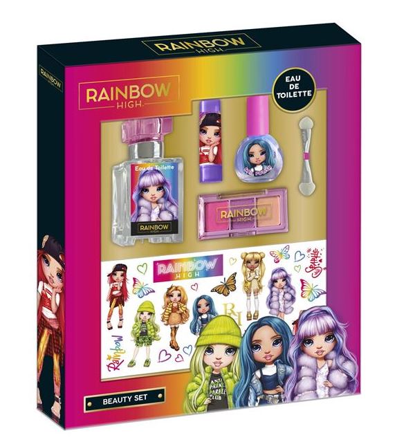 ESTUCHE MAQUILLAJE RAINBOW H.