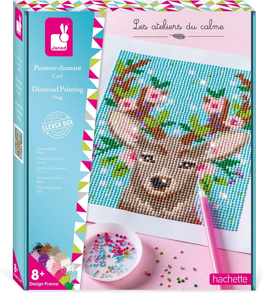 PINTURA DE DIAMANTES CIERVO