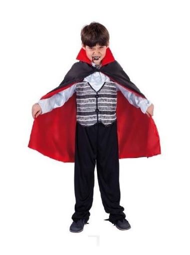 CAPA DRACULA NEGRA 70 CM.