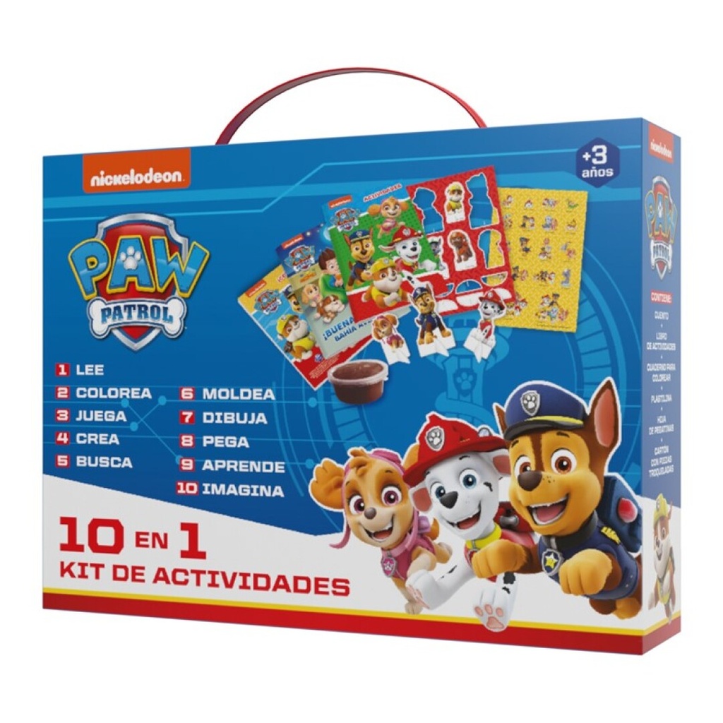 MALETIN 10 EN 1 PAW PATROL
