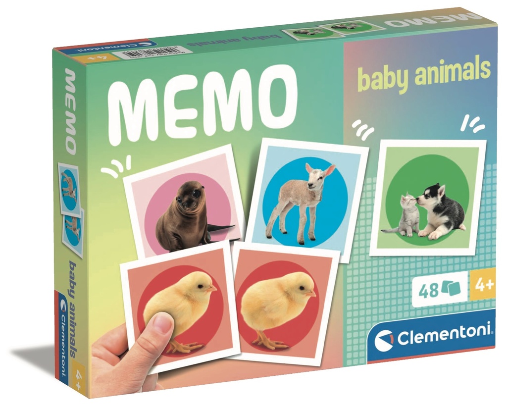 MEMO POCKET-BABY ANIMALS