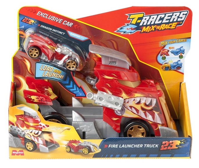 T-RACERS FIRE LAUNCHER TRUCK