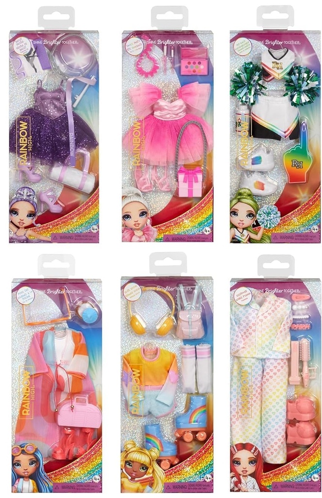 RAINBOW HIGH FASHION PACK MODA