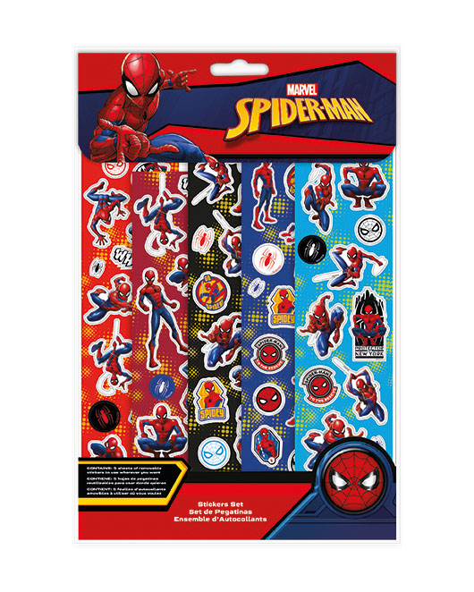 SET PAPELERIA STICK.SPIDERMAN