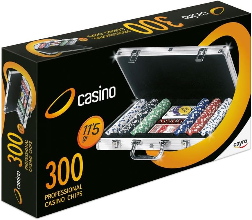 MALETIN 300 FICHAS POKER
