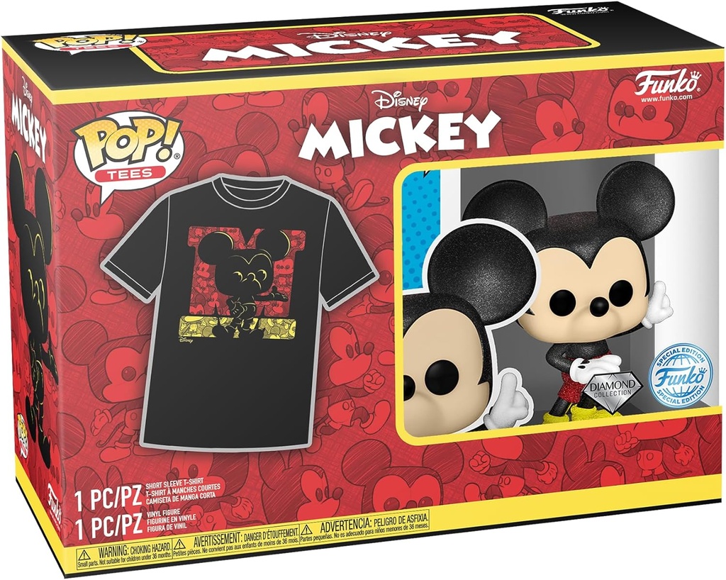 POP+CAMISETA ELECTRO MICKEY S