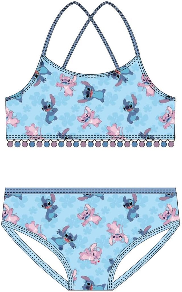 BIKINI STITCH AZUL T.10