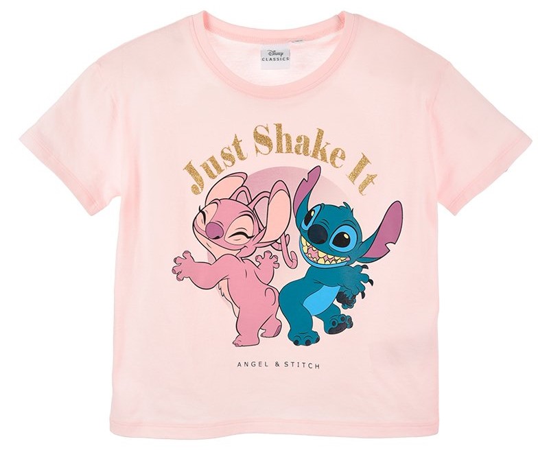CAMISETA M/C.LILO ROSA CL.T.6