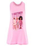 VESTIDO BARBIE ROSA T.8