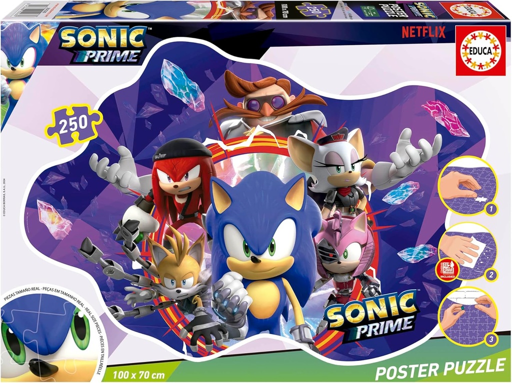 PUZ. 250 SONIC PRIME POSTER